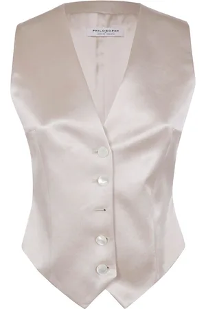 Serafini Weste aus Satin