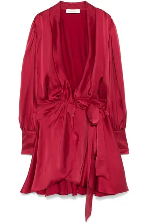 ZIMMERMANN Wickelkleid aus Seide