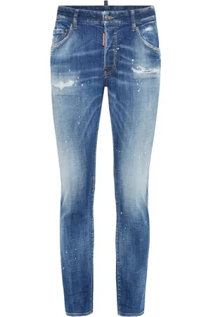 Dsquared2 Tapered-Hose im Distressed-Look