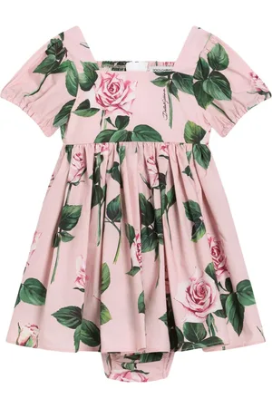 Dolce & Gabbana Kleid mit Rosen-Print