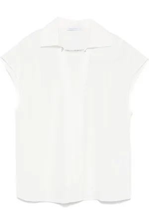 Patrizia Pepe Bluse mit Manschettenknopf-Detail