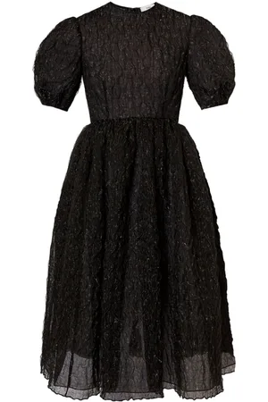 Erdem Midikleid mit Cocoon-Ärmeln