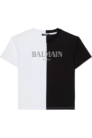 Balmain Zweifarbiges T-Shirt