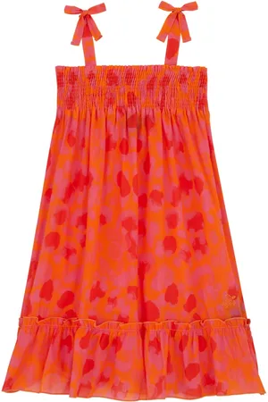 Vilebrequin New Leopard Kleid aus Bio-Baumwolle
