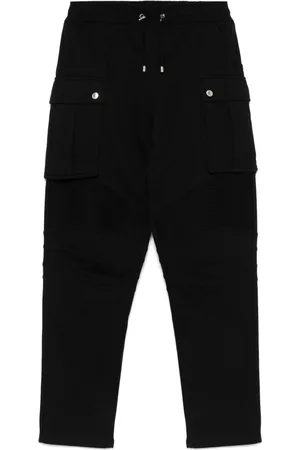 Balmain Jogginghose mit gerippten Einsätzen