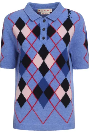 Marni Gestricktes Poloshirt