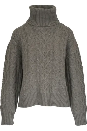 NILI LOTAN Kaschmirpullover mit Zopfmuster