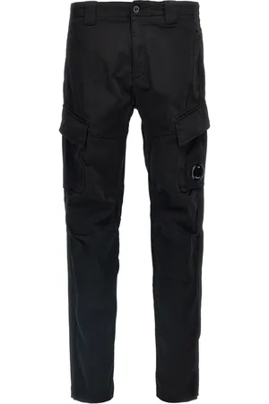 C.P. Company Cargohose mit Logo-Patch