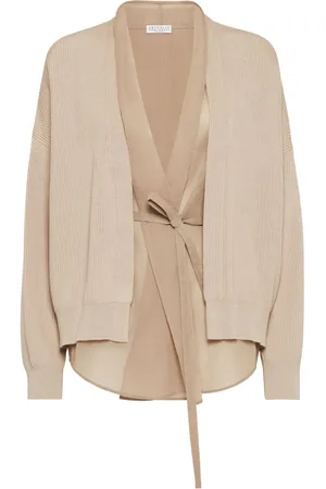 Brunello Cucinelli Cardigan im Layering-Look