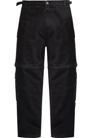 Vetements Wandelbare Jeans mit Shorts