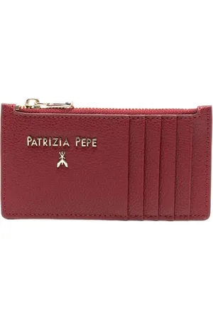Patrizia Pepe Kartenetui mit Logo-Schild
