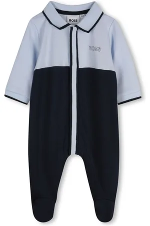 HUGO BOSS Pyjama mit Streifendetail