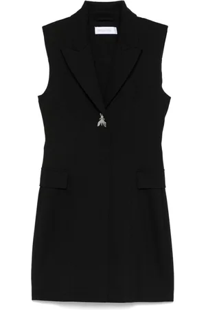 Patrizia Pepe Minikleid mit Logo-Schild