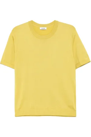Sandro Gestricktes T-Shirt