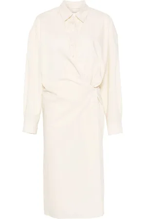 LEMAIRE Kleid mit geradem Kragen