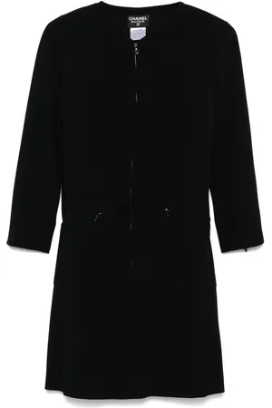 CHANEL 1997 Midikleid aus Wolle