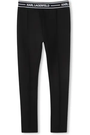 Karl Lagerfeld Leggings mit Logo-Bund
