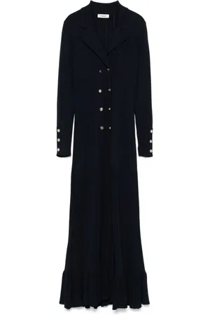 Sandro Gestricktes Maxikleid