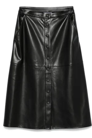 Patrizia Pepe Midirock aus Faux-Leder