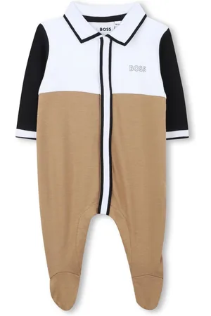 HUGO BOSS Pyjama in Colour-Block-Optik