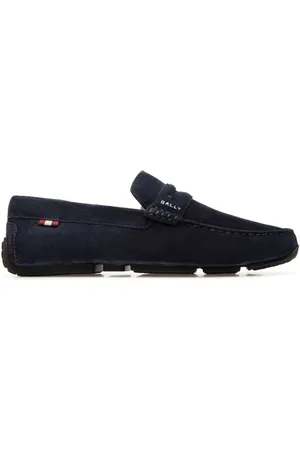 Bally Loafer mit Logo-Stickerei