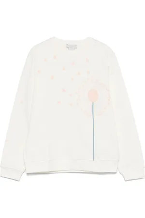 Stella McCartney Sweatshirt mit Blumenstickerei