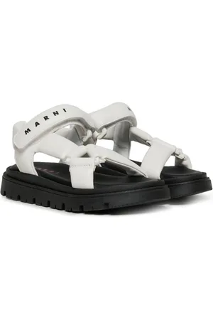 Marni Sandalen mit Logo-Print