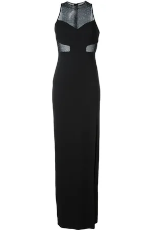 Emanuel Ungaro Kleid mit Netzeinsatz