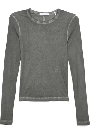 Helmut Lang Stückgefärbtes T-Shirt