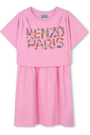 Kenzo Kleid mit Logo-Print
