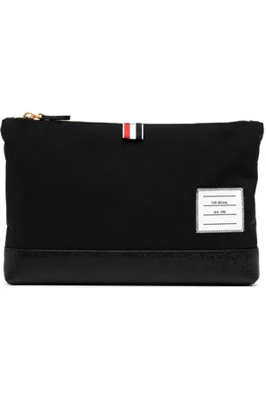 Thom Browne Große Clutch mit Reißverschluss
