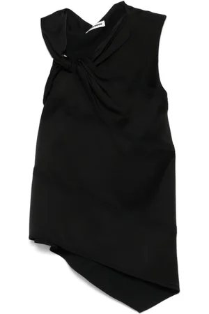 Jil Sander Klassische Satinbluse