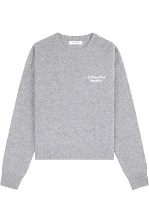 Sporty & Rich Kaschmirpullover mit Logo-Stickerei