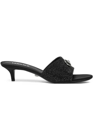 VERSACE Verzierte Alia Medusa Mules 45mm