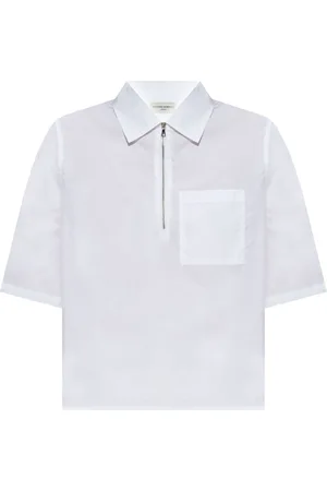 OFFICINE GENERALE Poloshirt aus Popeline