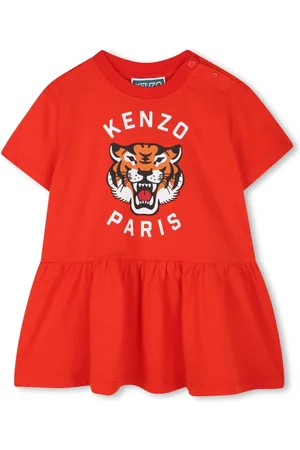 Kenzo Kleid mit Tiger-Print
