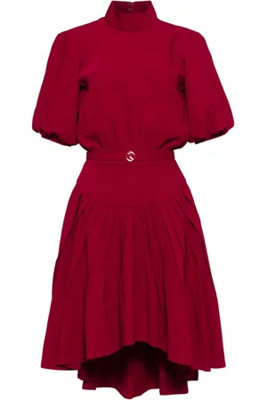 Saiid Kobeisy Kurzes Kreppkleid