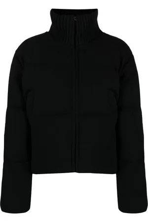 Joseph Gestrickte Jacke mit Dauneneinsätzen