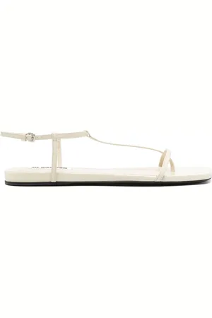Jil Sander Sandalen mit eckiger Kappe