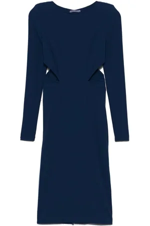 Patrizia Pepe Midikleid mit Cut-Outs