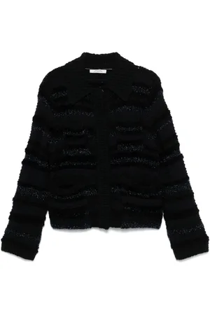 Dorothee Schumacher Cardigan in Metallic-Optik