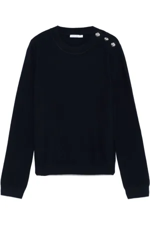 Patrizia Pepe Pullover mit Schulterknöpfen