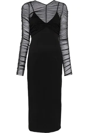 Patrizia Pepe Midikleid im Layering-Look