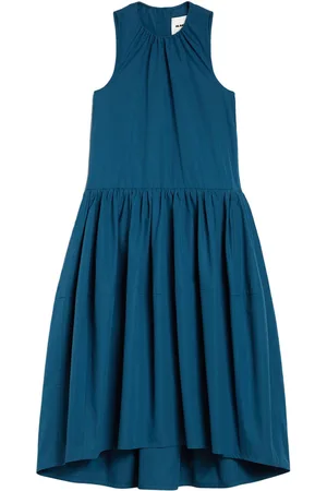 Jil Sander Midikleid mit Falten
