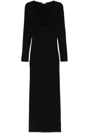 Patrizia Pepe Maxikleid aus Krepp