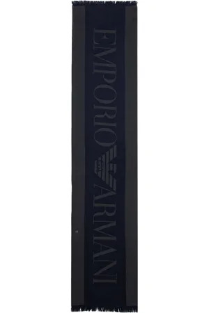 Emporio Armani Jacquard-Schal mit Logo