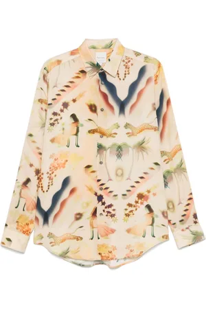 Paul Smith Hemd mit grafischem Print