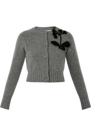 Erdem Klassischer Cropped-Cardigan