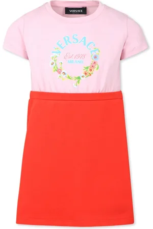 VERSACE Kleid mit Logo-Print