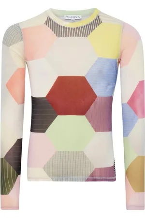 J.W.Anderson Top mit Patchwork-Print